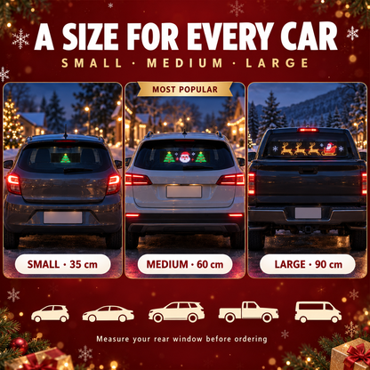 Merry Drive™ Christmas LED Car Window Display